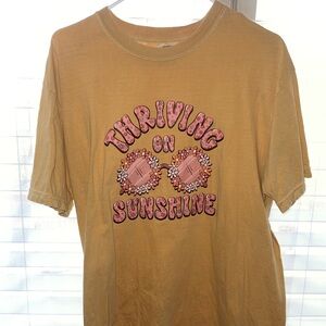 thriving on sunshine shirt